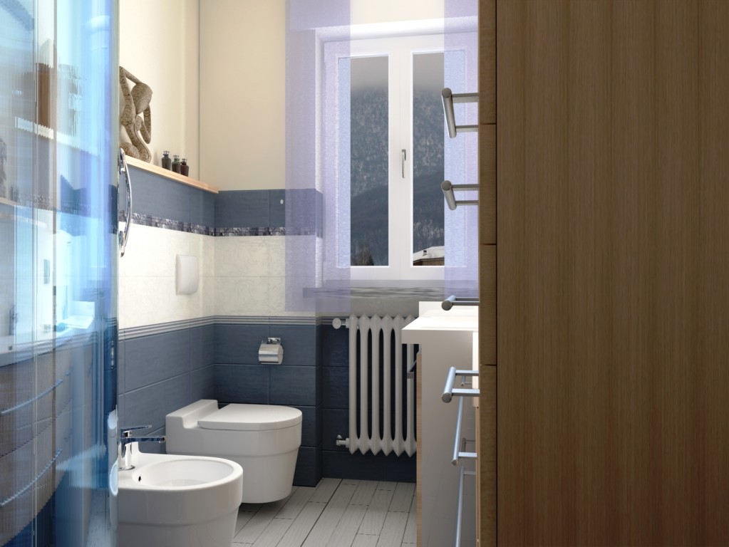 Bagno blu style