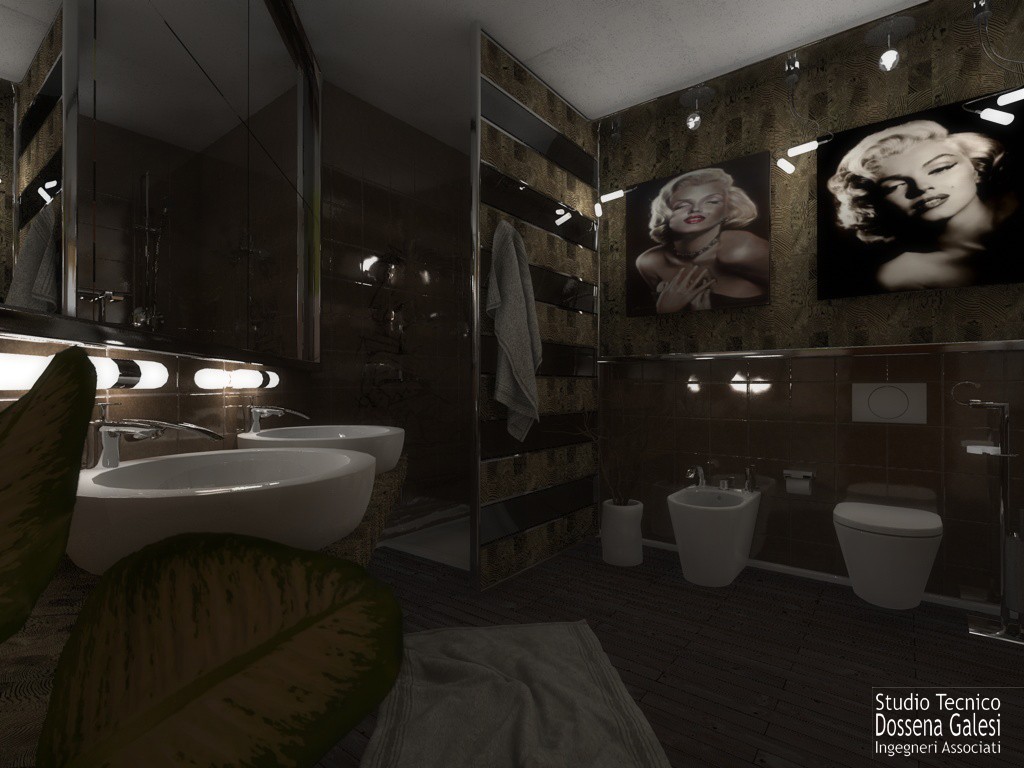 Bagno di notte