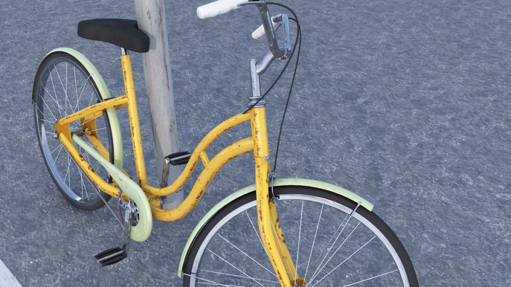Bicicletta al palo 2