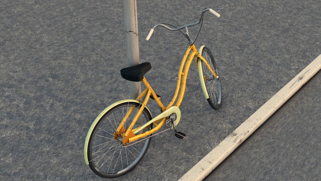 Bicicletta al palo