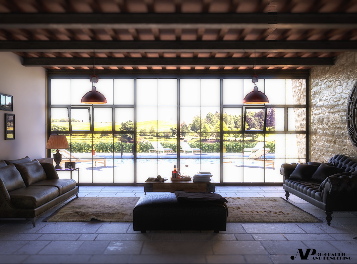 industrial style living