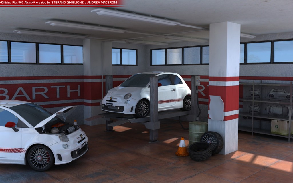 Autofficina Abarth 500