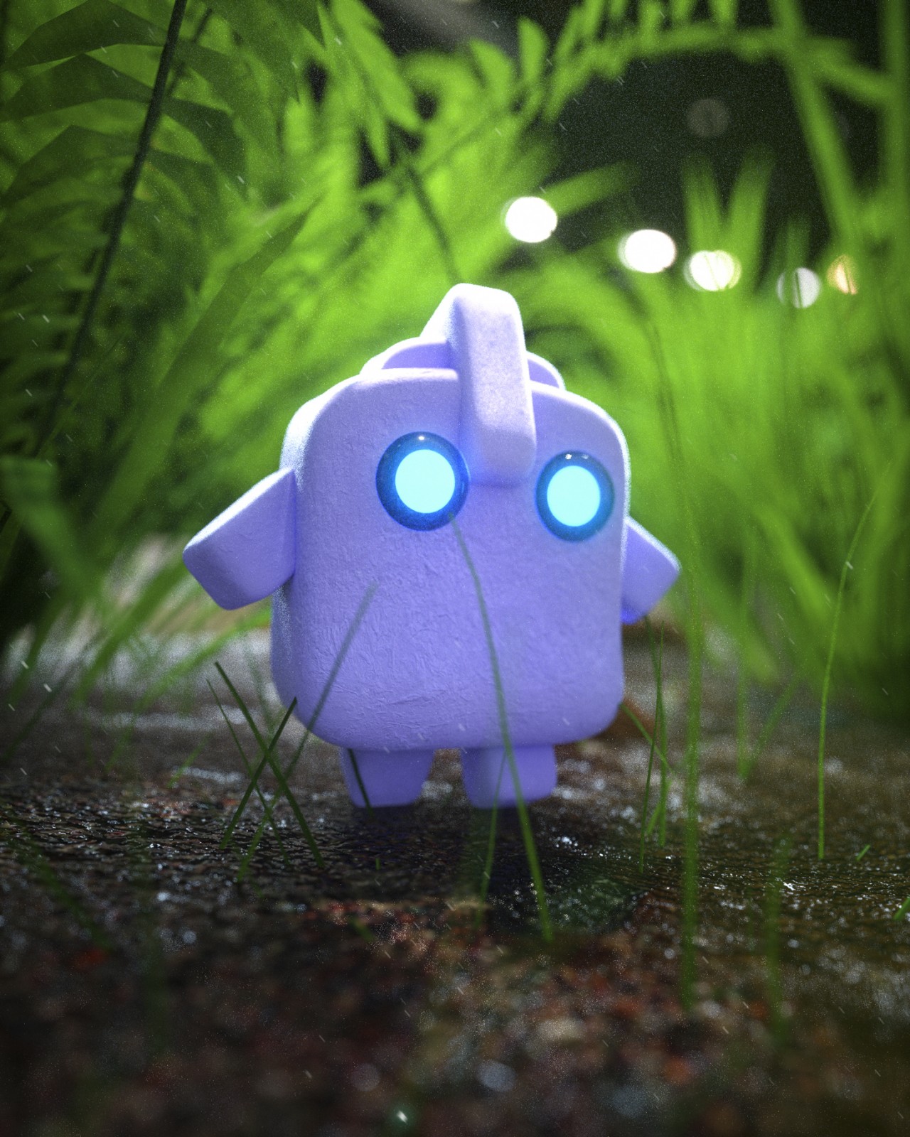 oscar creativo 3d nature render cute (3)