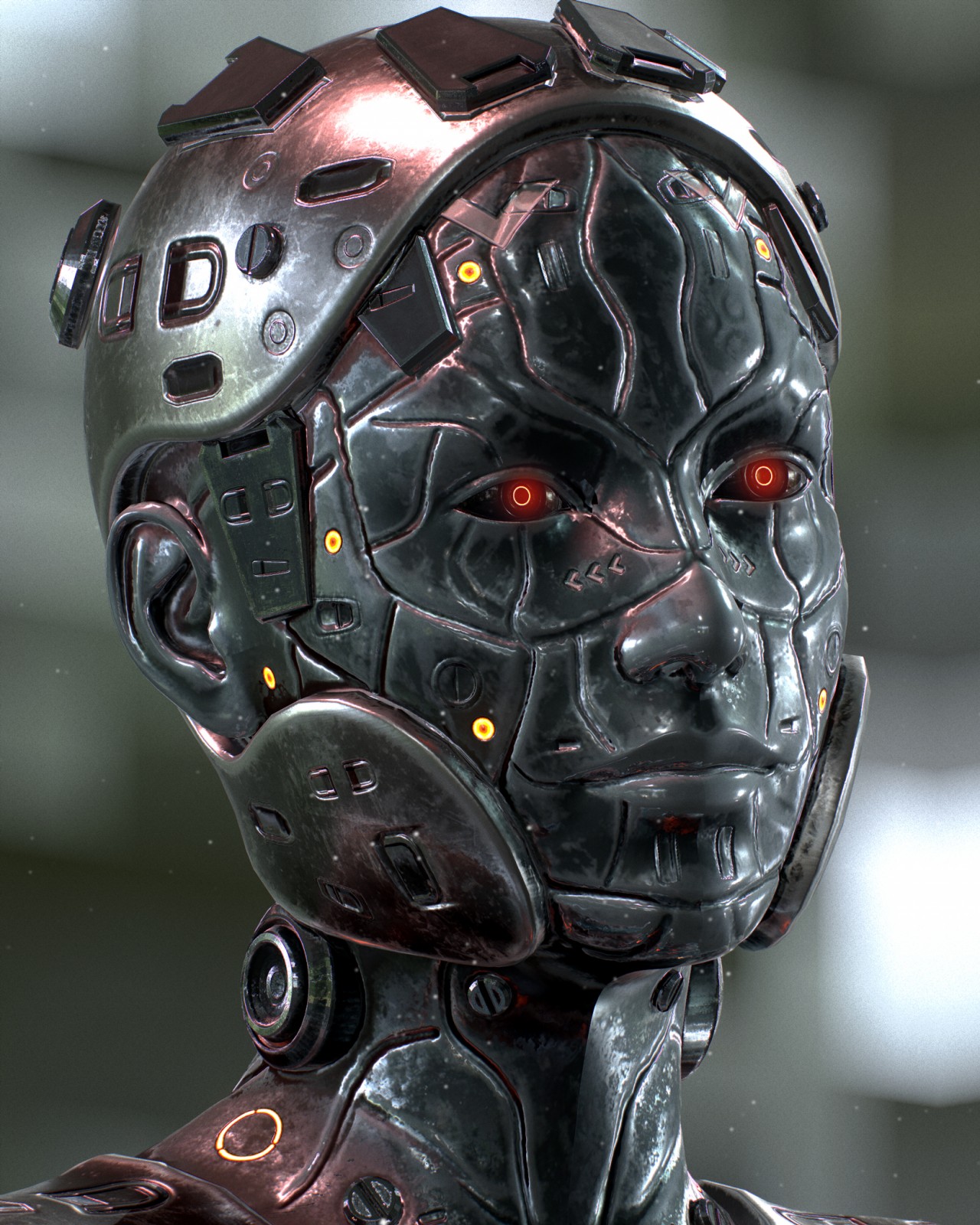 oscar creativo cyber woman   zbrush (1)