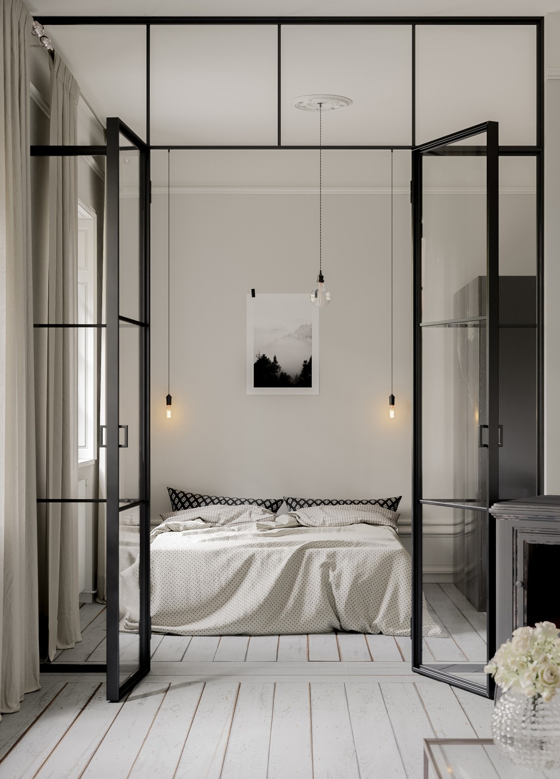 scandinavian bedroom interior 02