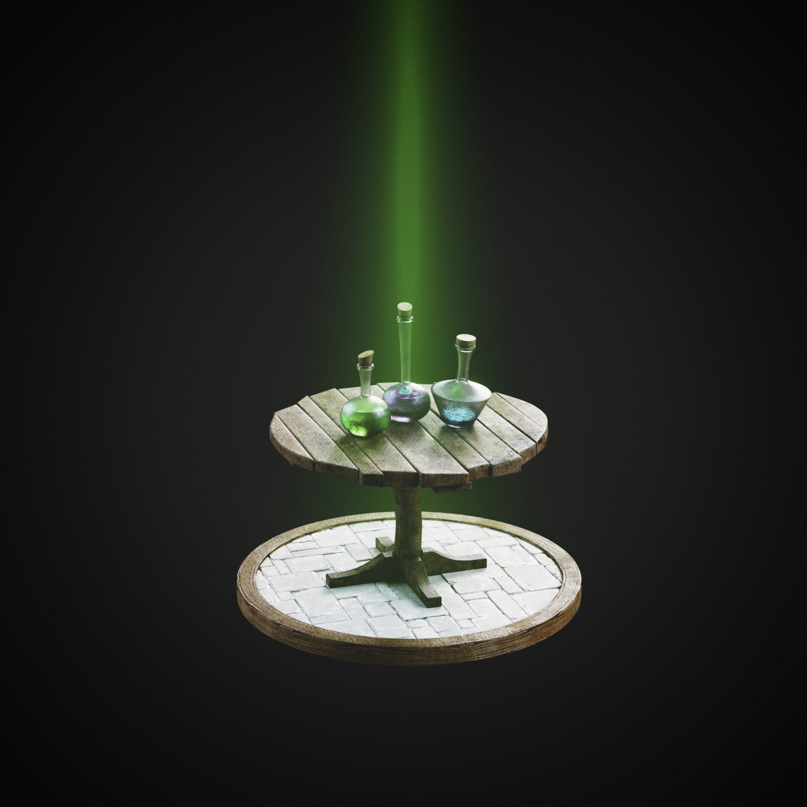 turntable props ampolle 0003 0060