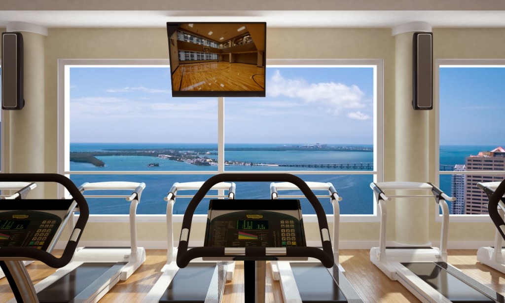 Gym hotel Miami 