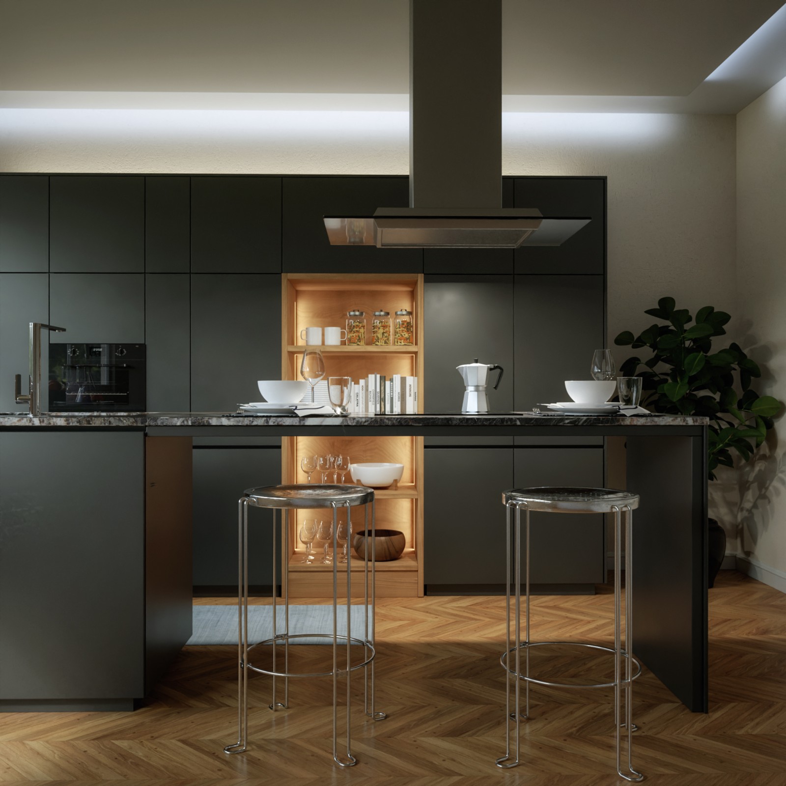 vray 5 cucina 30