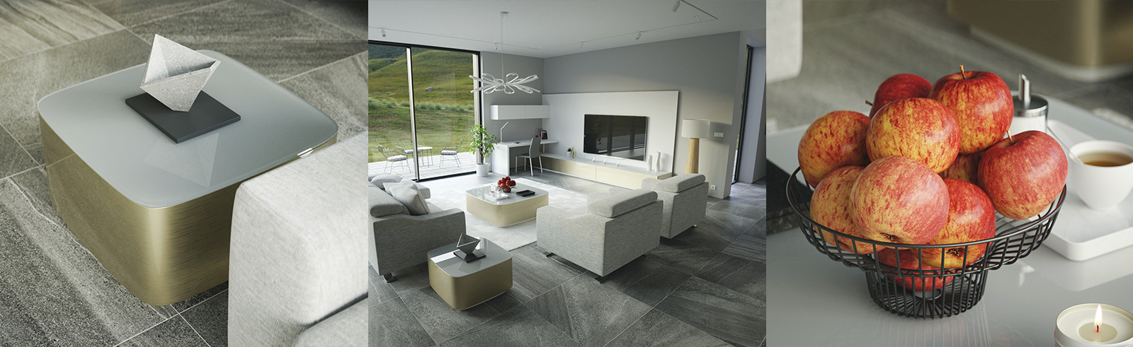 Contemporary House - Living Room by Fabio Ciliberti