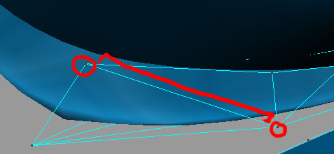 Come faccio a cancelalre un solo lato di un triangolo / poligono? senza cancellare tutto?