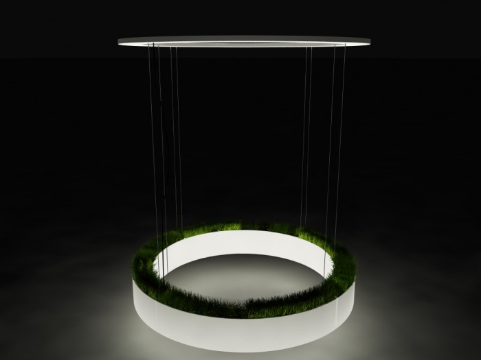 questo è il lampadario che sto progettando