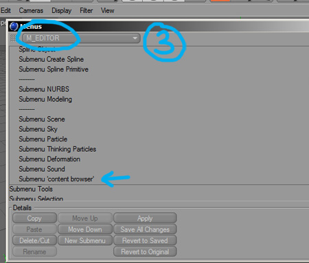 per aggiungere una voce ad un menu del layout di default