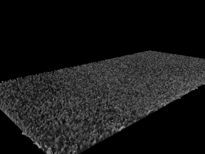questo è il render, il tappeto dovrebbe essere verde.