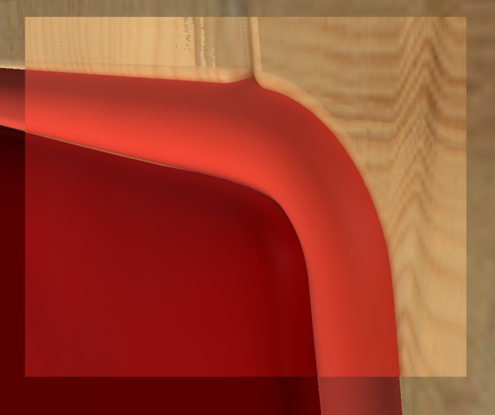 materiale renderizzato bruttissimoin anteprima di bump forse ne ho anche troppo