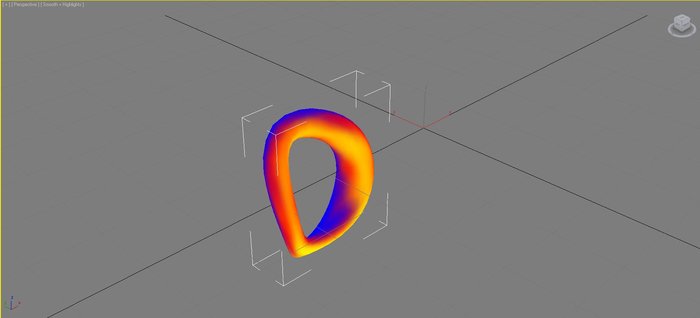 Quello che si vede in 3ds, con il file VRLM, quindi le informazioni di vertex map sono esistenti