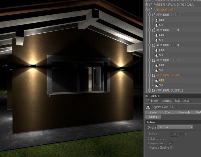 render con parametro ombra disattivato