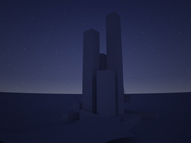 queste sono le 4 torri da illuminare.