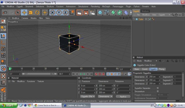 prima e dopo aver reso il cubo modificabile...