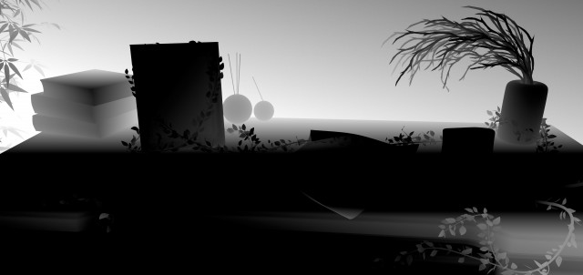 Z depth map