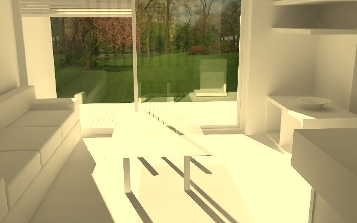 Render realizzato con antialiasing Adaptive Subdivision.