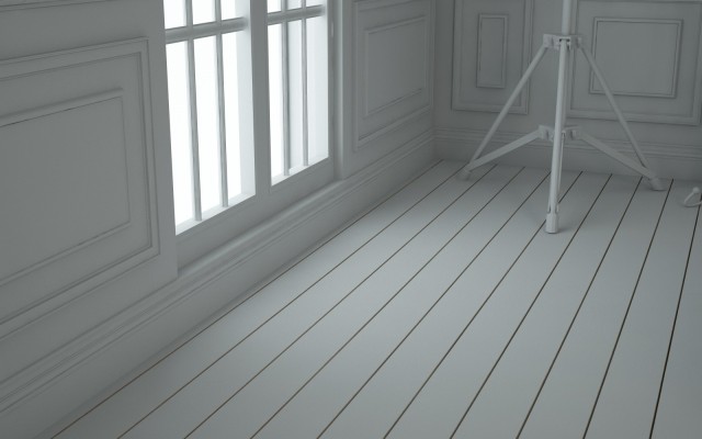Luce area fuori dagli infissi