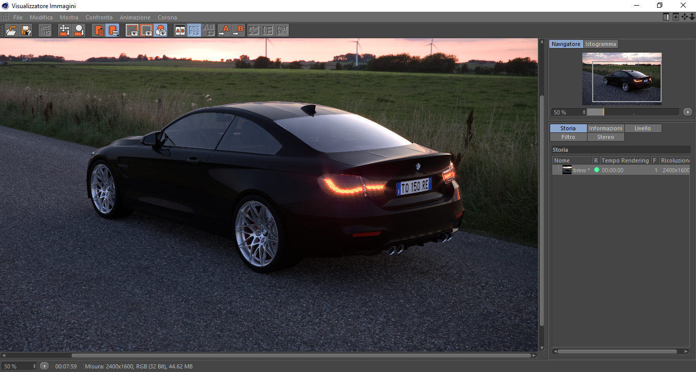 Render finale