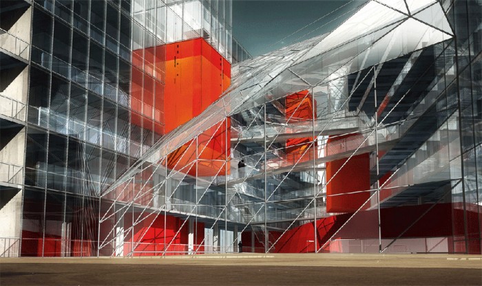 render per l'idea progettuale