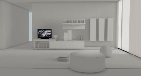 Con ambient occlusion e luce lineare al 70%