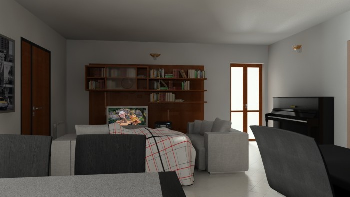 luce di schiarita spenta