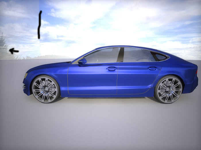 Vray sky with could layers example .jpg