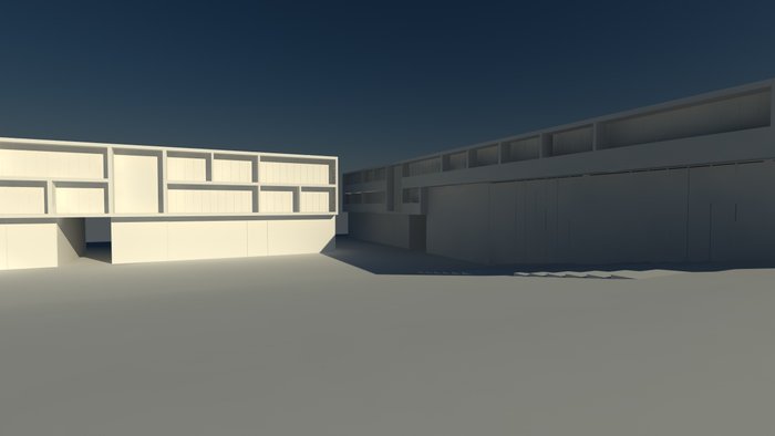 render  senza materiali  usando la camera standard  di c4d