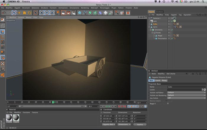 Prova render in finestra