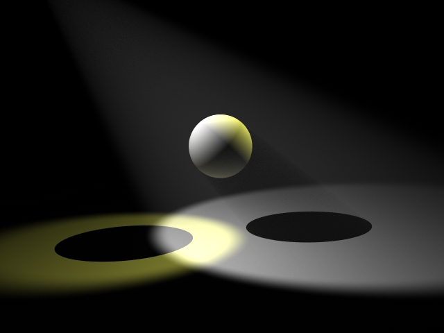 Stessa scena ma la luce gialla non l'ho portata nel campo Lights dell'Environment Fog
