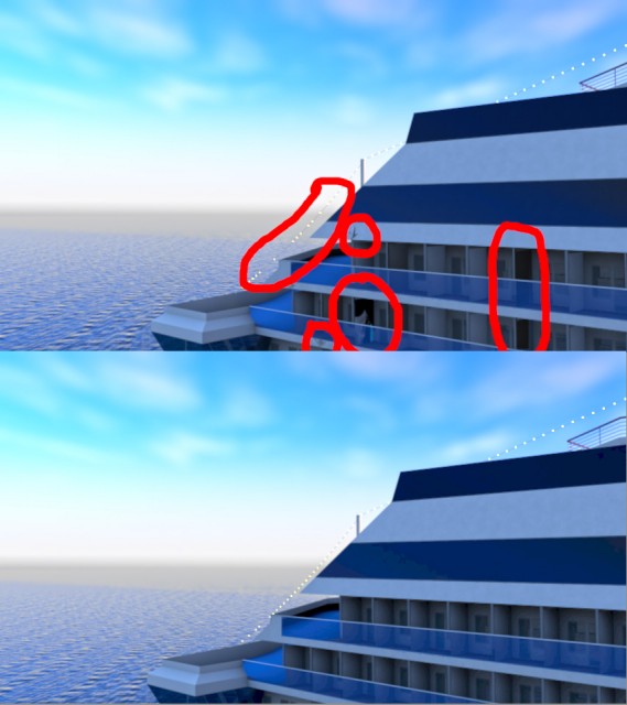 sopra render animazione, sotto still image