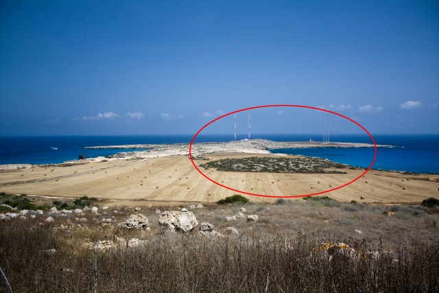 ho indicato la zona dove dovrebbero insediarsi le case
