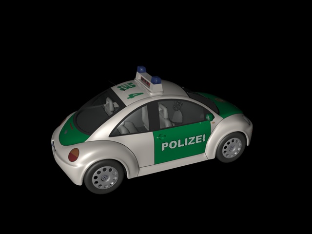 Auto polizei