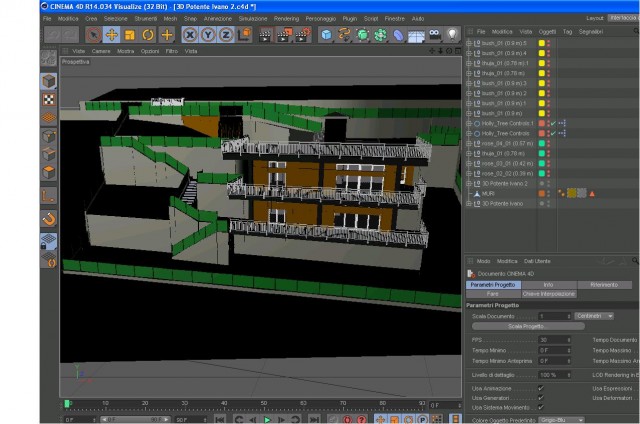 Notate come la luce all'interno dell'editor sia scura.