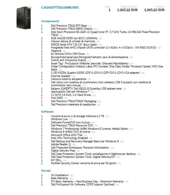 Dell Precision T3610