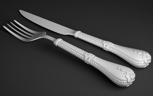 medieval silverware