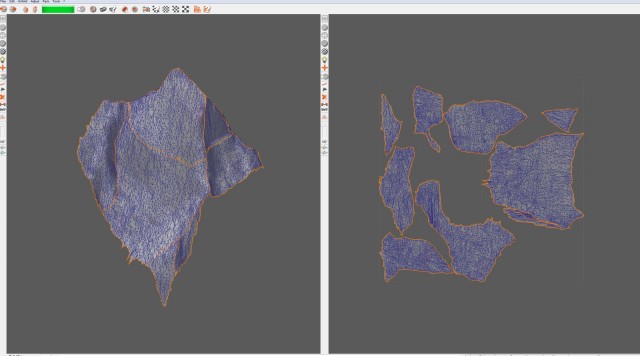 esempio UV maps Cervino