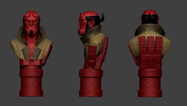 Lo scuplt colorato in Zbrush