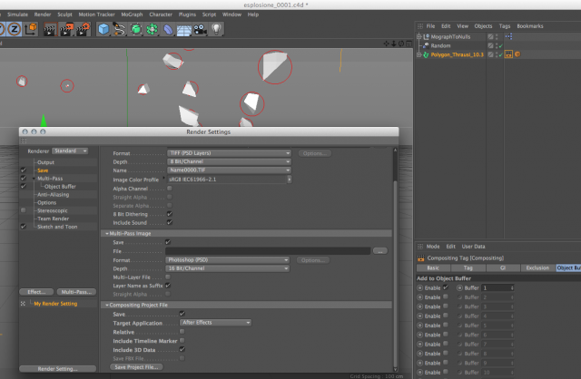 rendering setting