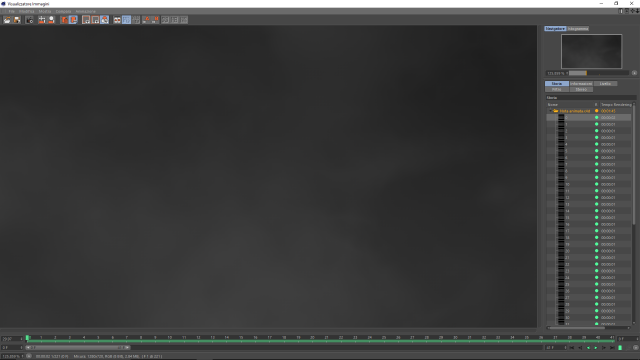 video renderizzato, salvato su desktop e visualizzato con il player del pc.