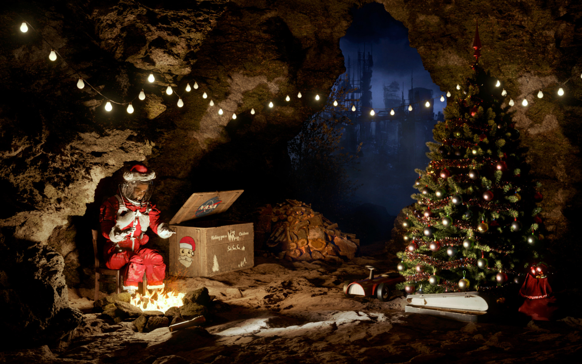 NASA Christmas - The Last Santa-Claus... project by Mirco Tosti Studio