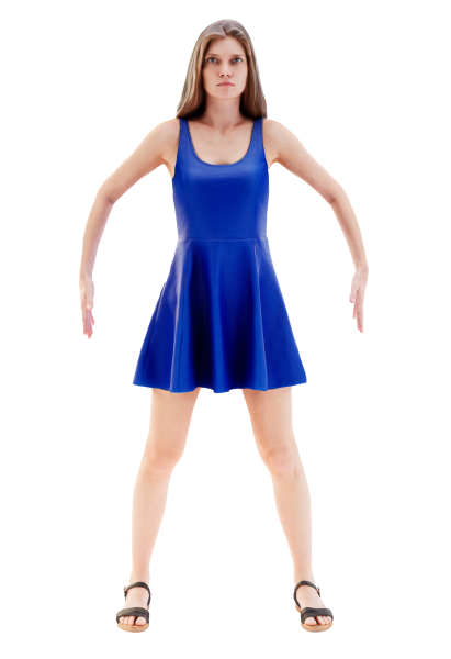 Rigged Female 3D Model